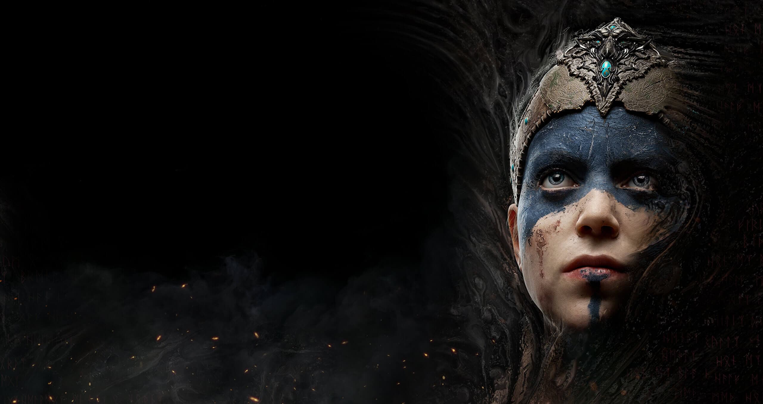 Senua's face